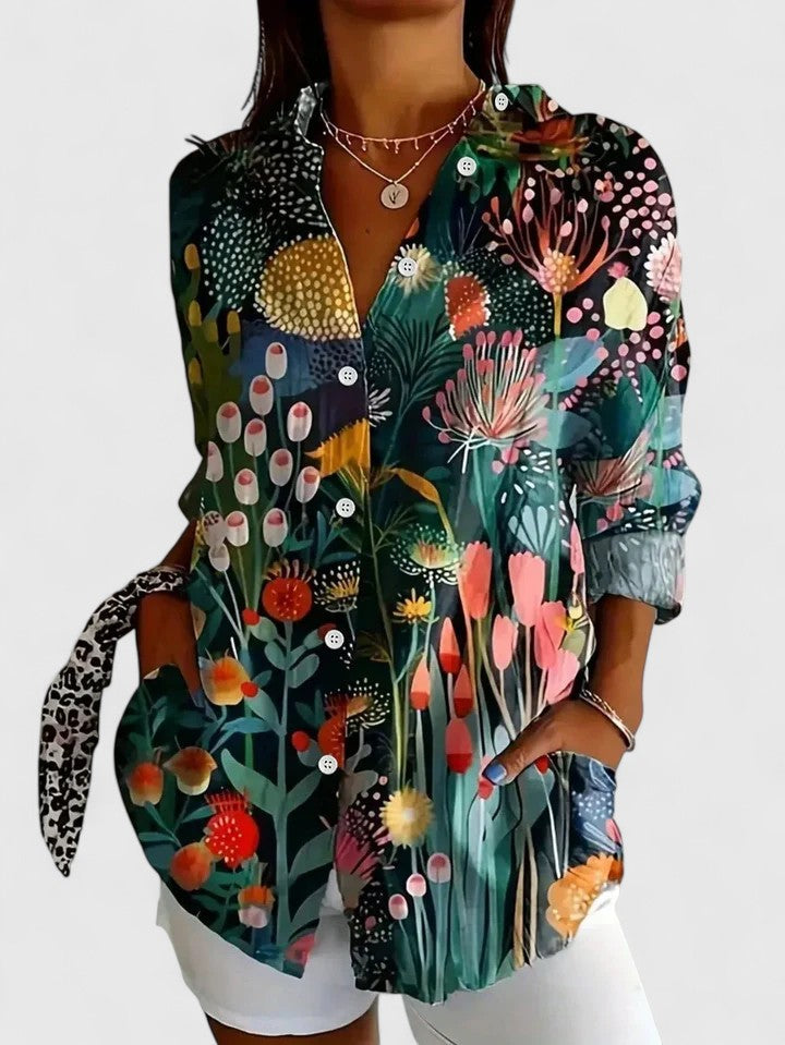 Anica | Floral Print Blouse