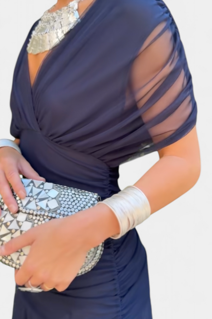 Eryzziah | Elegant Off-Shoulder Evening Dress