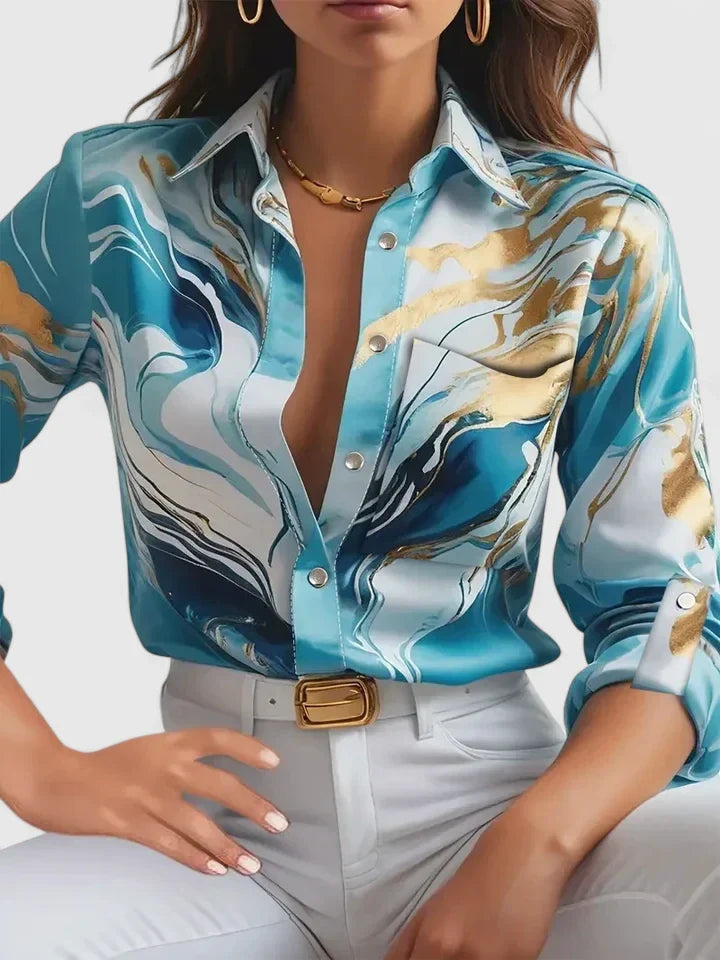 Lucianelle | Elegant Floral Blouse