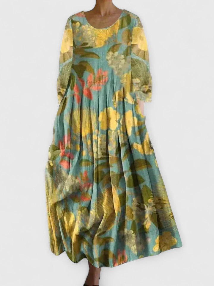 Margaritte | Stylish Printed Midi Dress