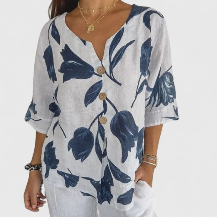 Isabel | Floral Print Blouse