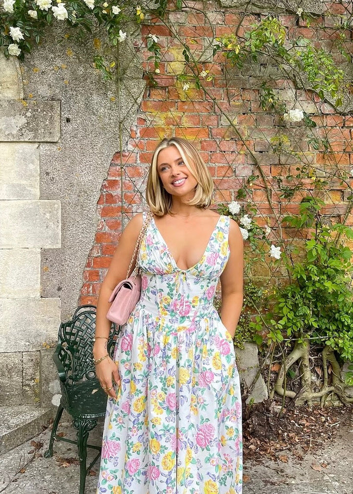 Edith | Floral Summer Wedding Guest Dress