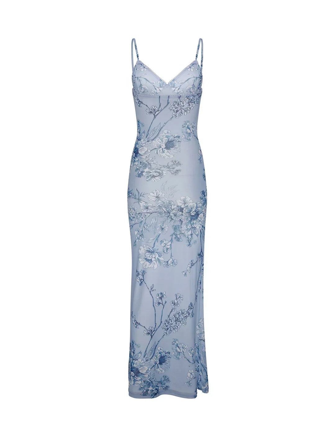 Vivian | Floral Lace Maxi Wedding Guest Dress