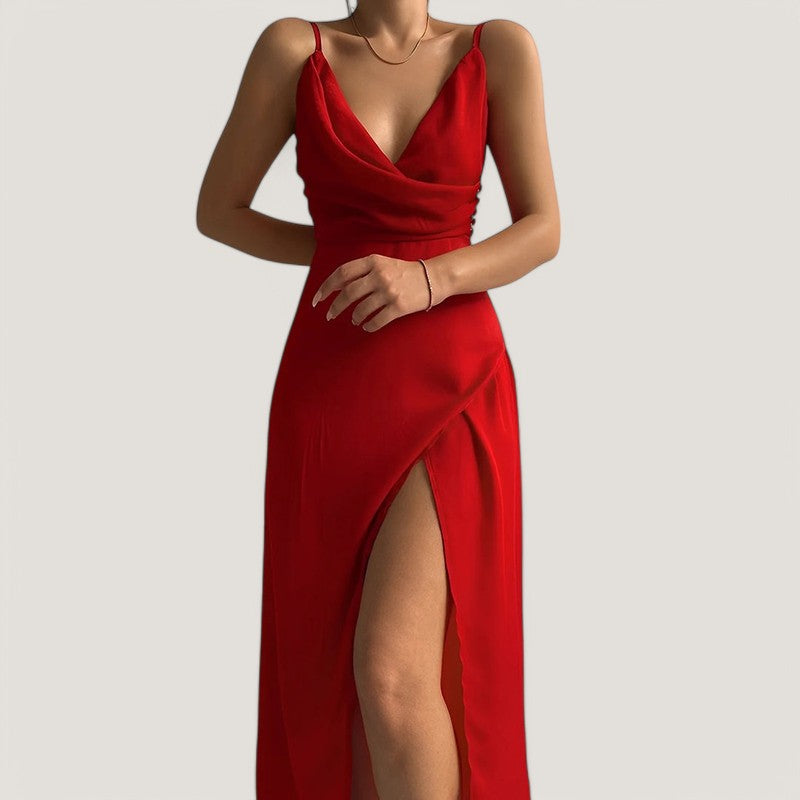 Rhea | Sequin Evening Wedding Guest Dress