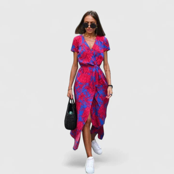 Celymarae | Elegant Pink Party Dress