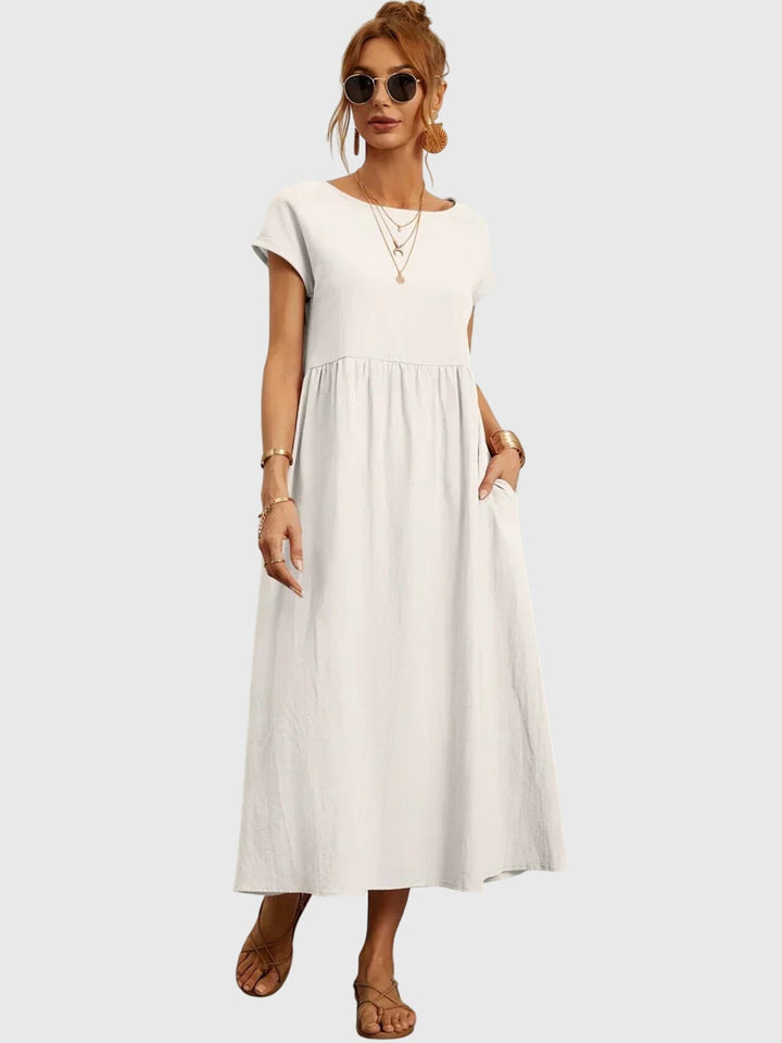 Giselle™ | Casual Pocket Midi Dress