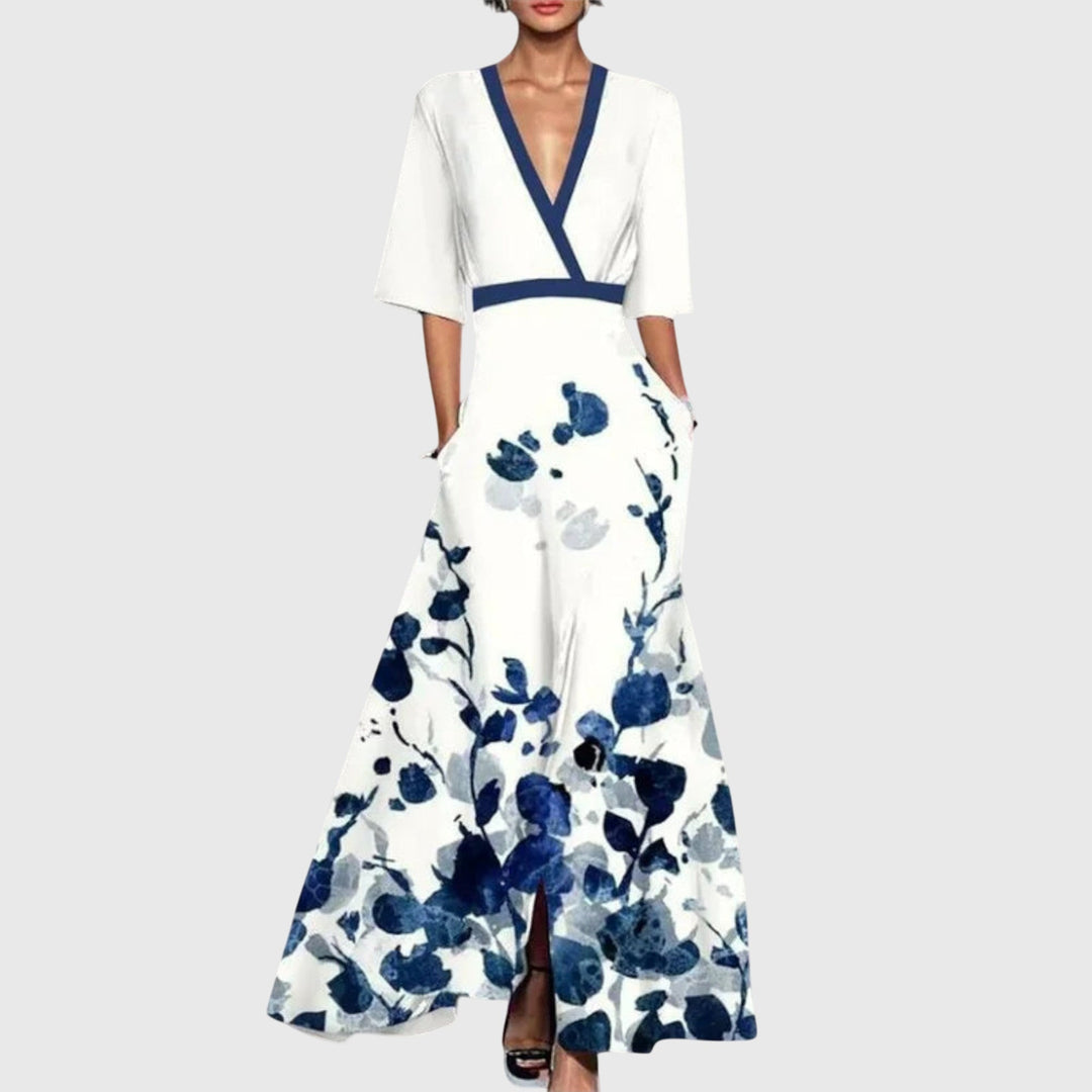 Leila™ | Elegant Classic Midi Dress