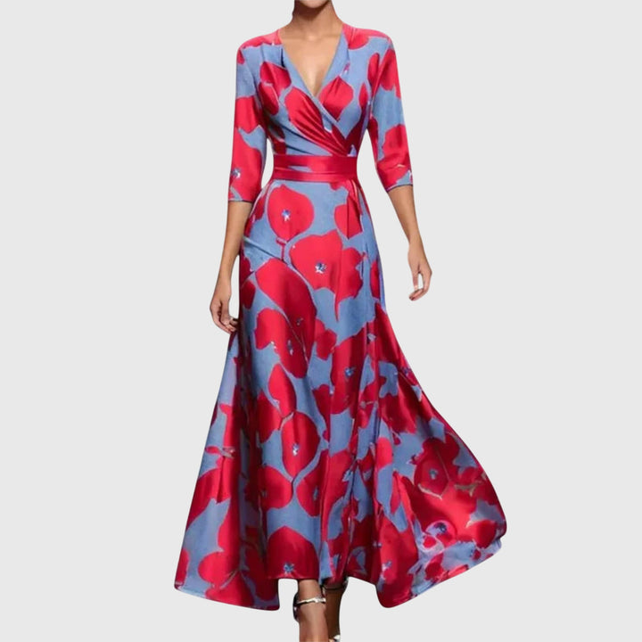 Leila™ | Elegant Classic Midi Dress