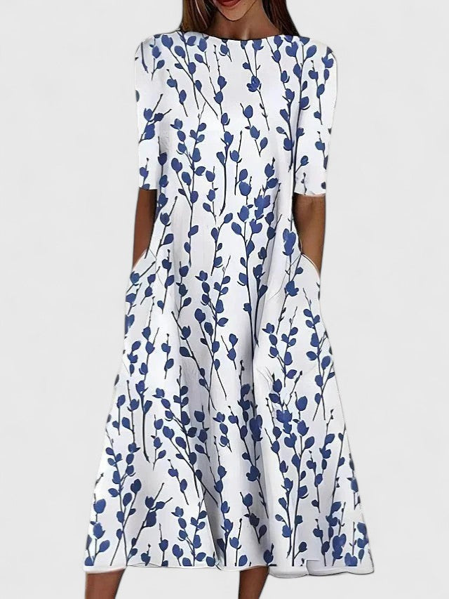 Karelieth | Sophisticated Structured Midi Dress