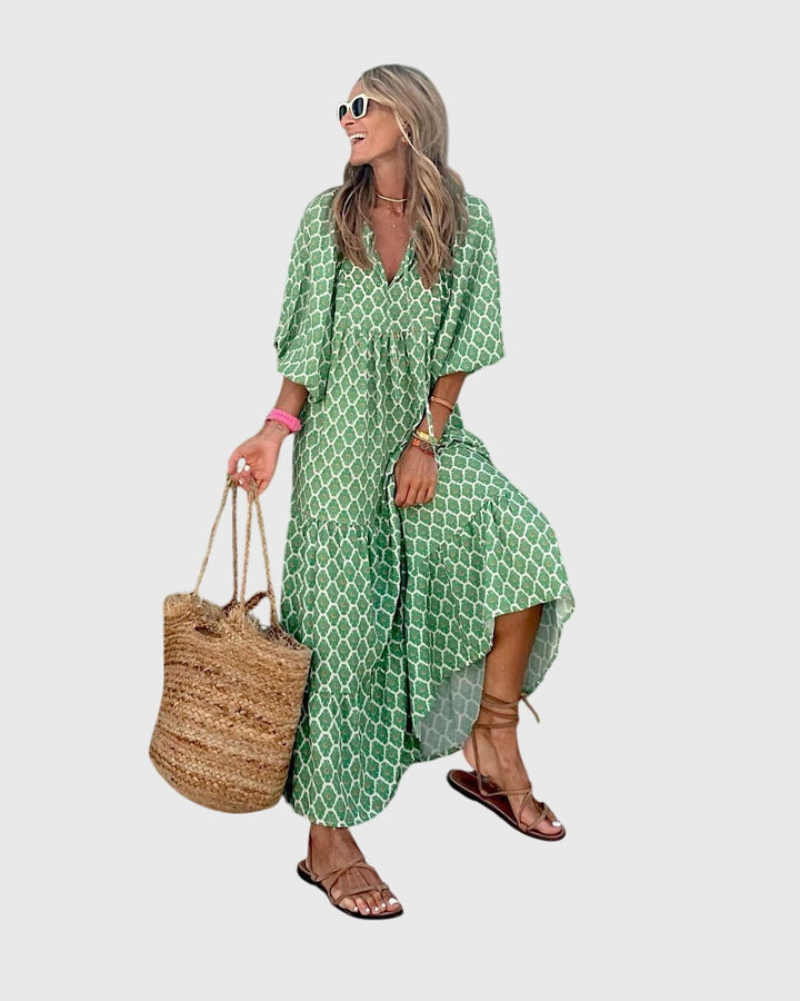 Sarah™ | Boho Chic Maxi Dress