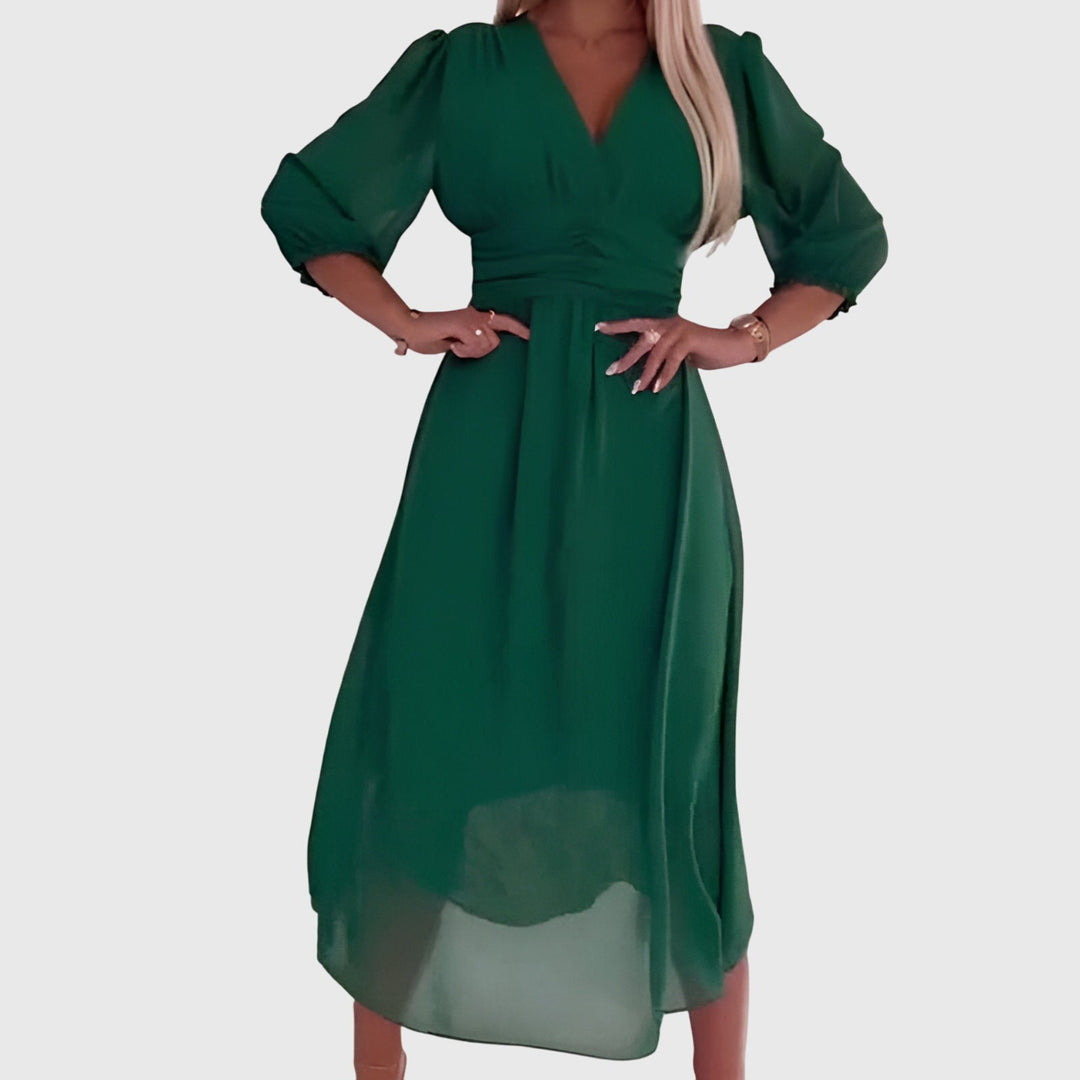 Chloe™ | Lightweight Silky Chiffon Maxi Dress