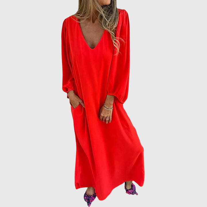Carol™ | Relaxed Boho Maxi Dress with Pockets