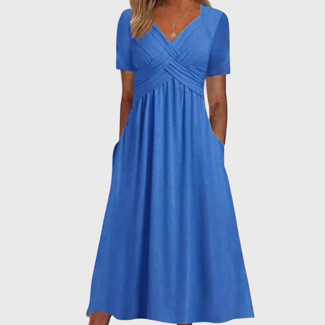 Amanda | Flattering Fit Midi Dress