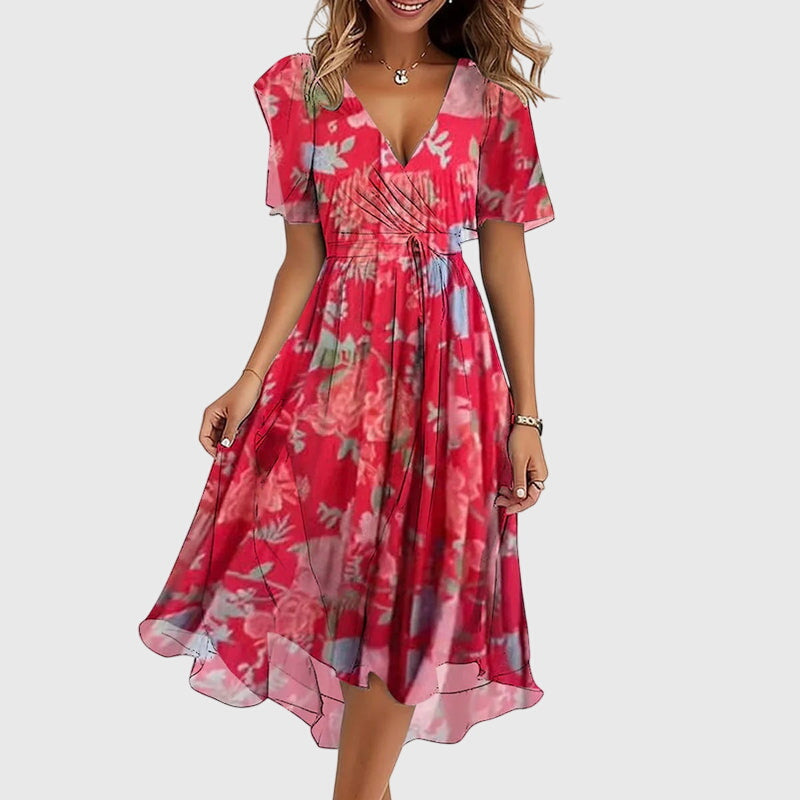 Catalina™ | Chic Tailored Midi Dress