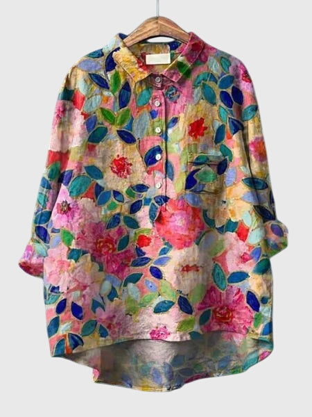 Valeria™ | Floral Print Blouse
