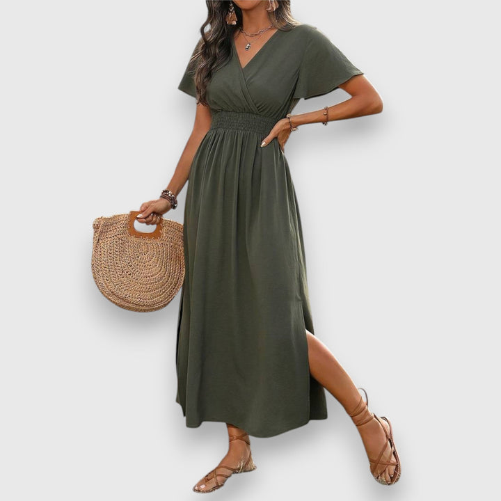 Greysen | Elegant Slim Fit Midi Dress