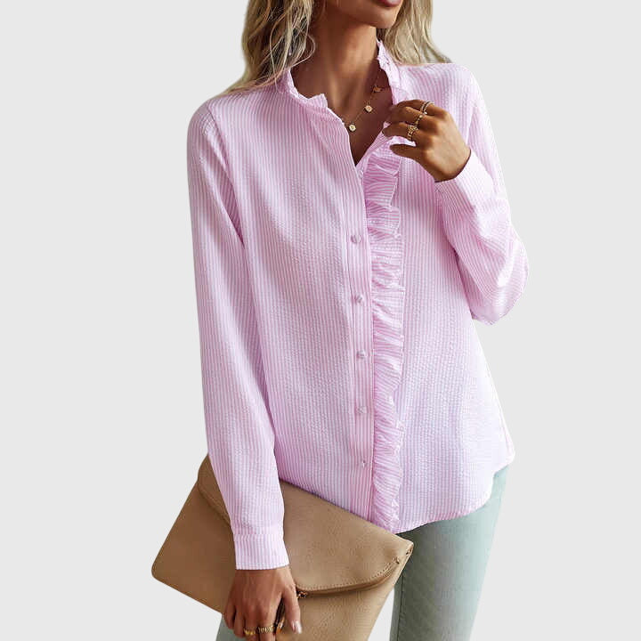 Kaitlyn™ | Elegant Satin Blouse