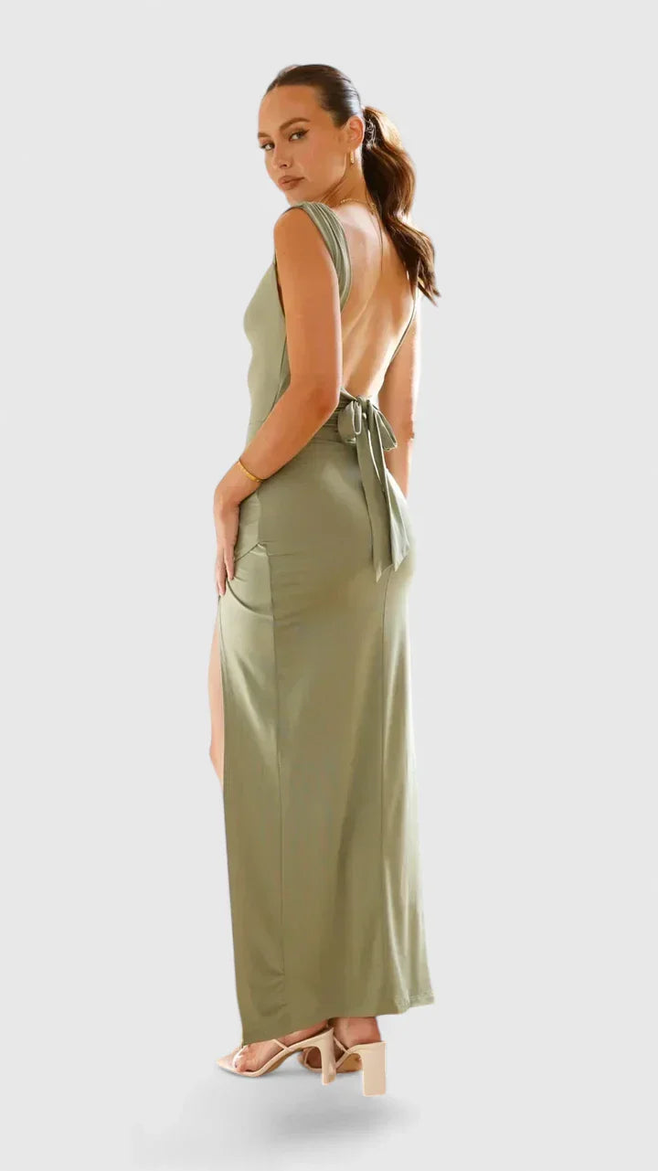 Coralya™ | Elegant Flowing Maxi Dress