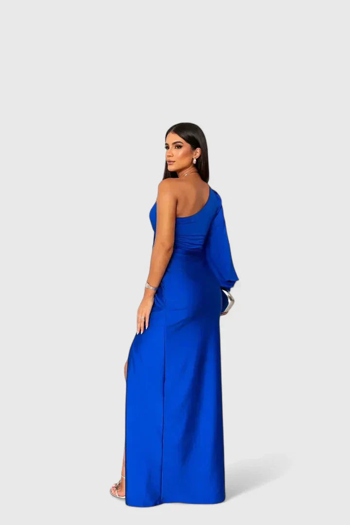 Saryxiah | Elegant Pleated Maxi Dress