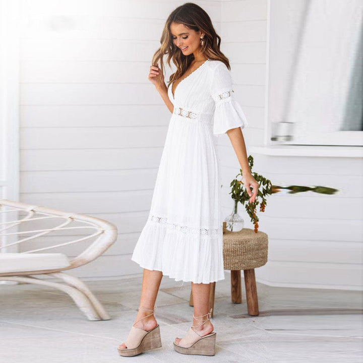 Lucy | Boho White Dress