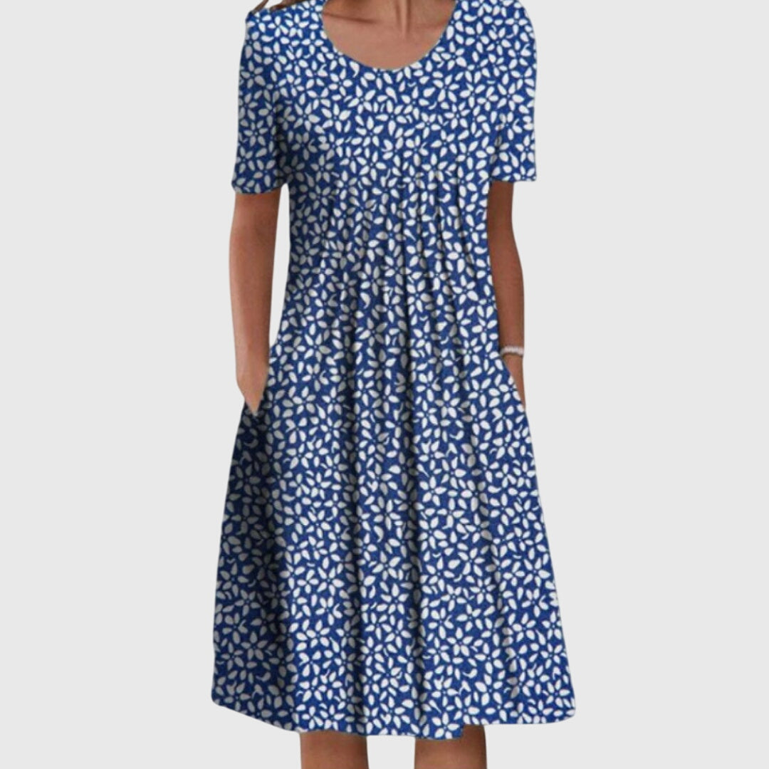 Mary™ | Flattering Tummy Control Midi Dress