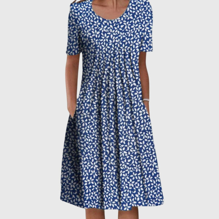 Mary™ | Flattering Tummy Control Midi Dress