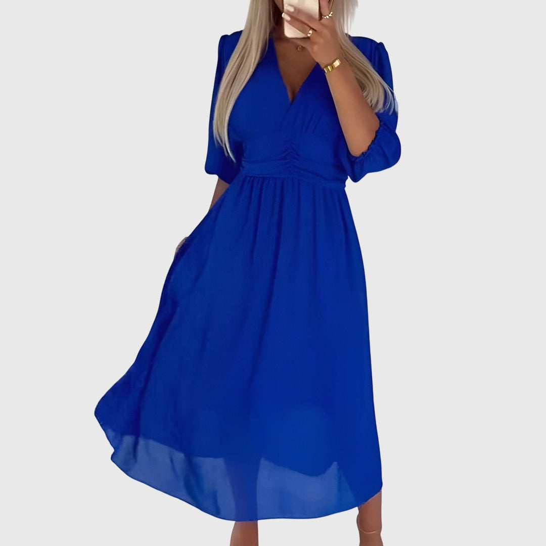 Chloe™ | Lightweight Silky Chiffon Maxi Dress