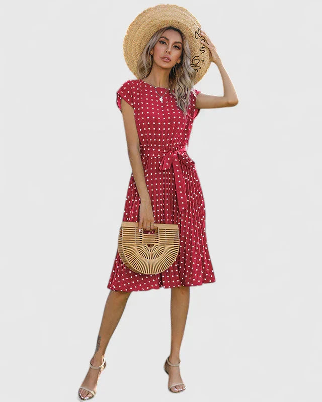 Allyzhea | Elegant Tailored Midi Dress