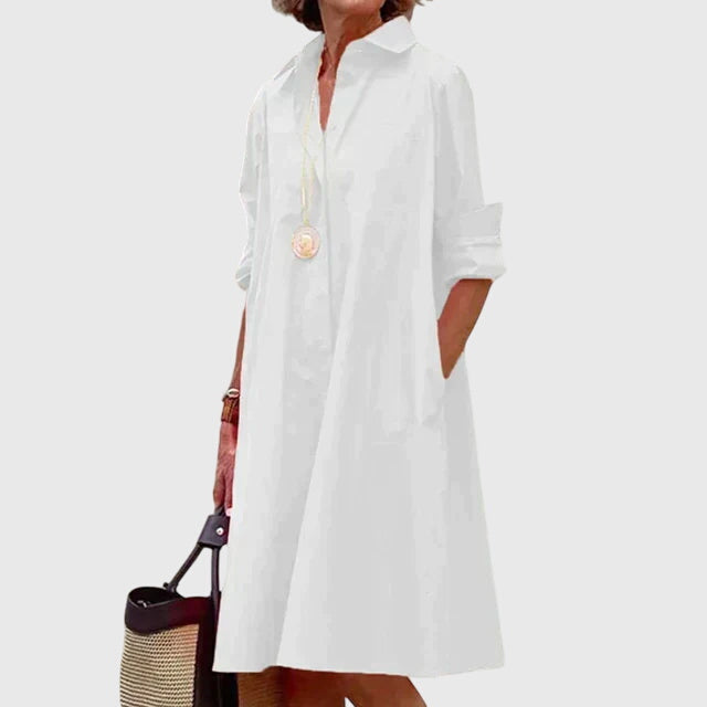 Paige™ | Elegant Pocket Midi Dress