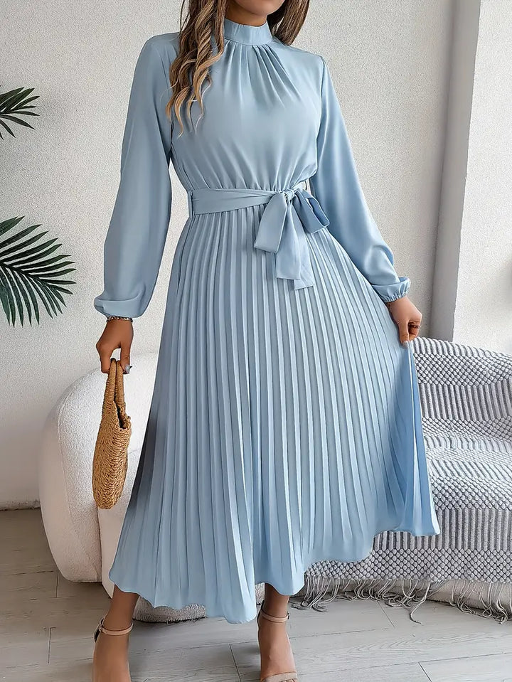Rae | Pleated Midi Wedding Guest Dress
