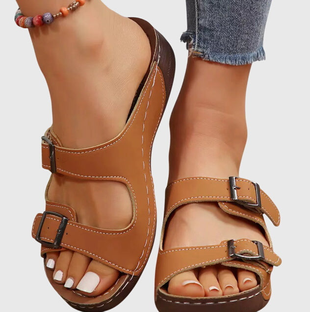 Boston™ | Adjustable Orthopedic Leather Sandals