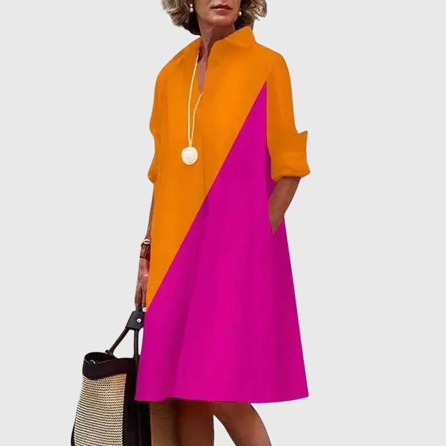 Paige™ | Elegant Pocket Midi Dress