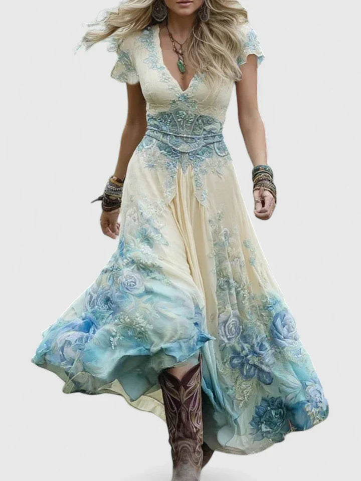 Sydneigh | Elegant Flowing Maxi Dress