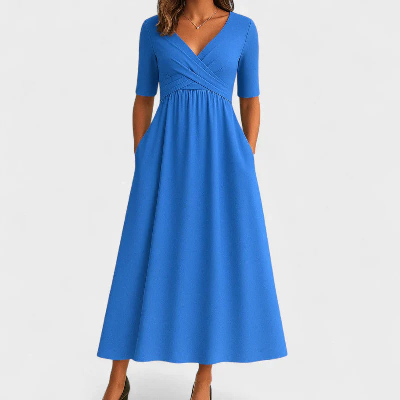 Phoebe | Elegant Classic Midi Dress