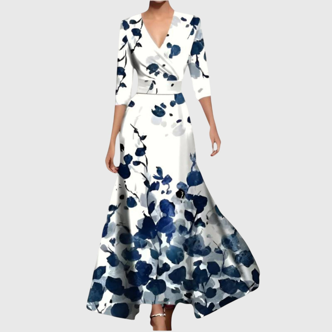 Leila™ | Elegant Classic Midi Dress
