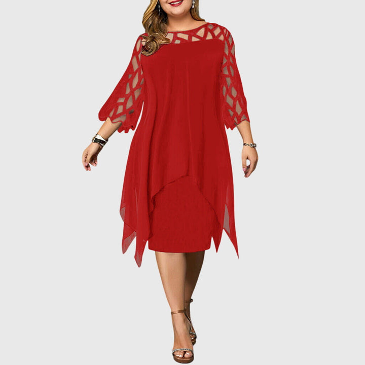 Juliana | Chic Tailored Midi Dress