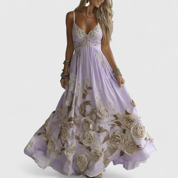 Marizandra | Elegant Green Evening Gown