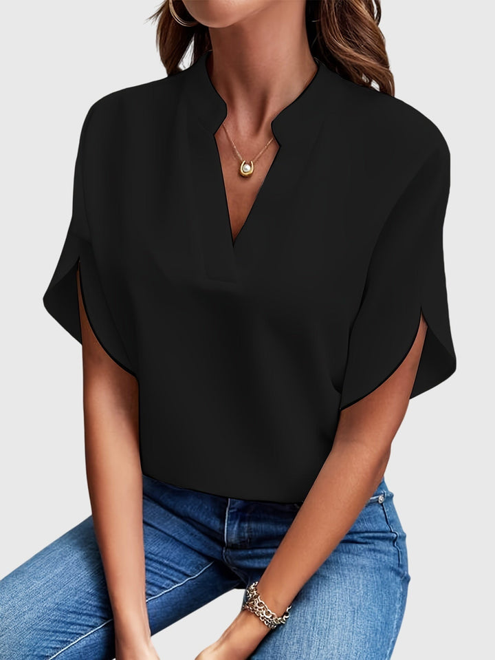 Kristie™ | Elegant Satin Blouse