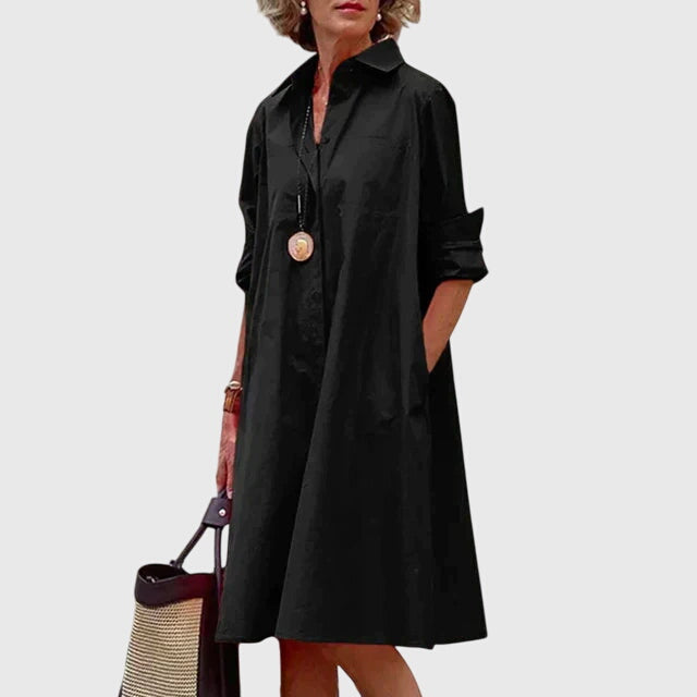 Paige™ | Elegant Pocket Midi Dress