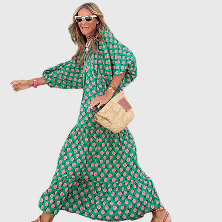 Sarah™ | Boho Chic Maxi Dress