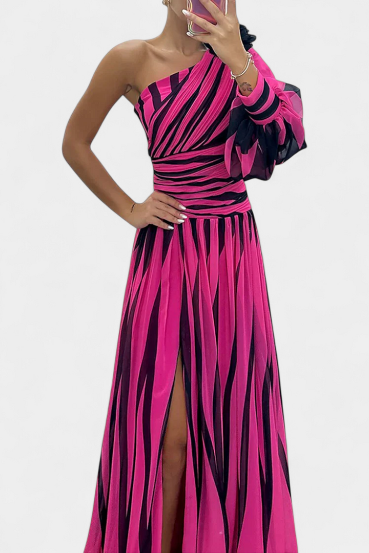 Aubryzah | Sophisticated Flowing Maxi Dress