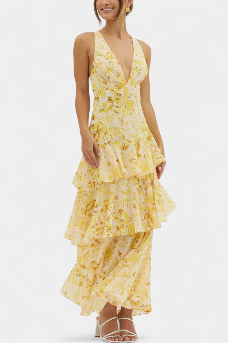 Zaryssah | Elegant Structured Midi Dress