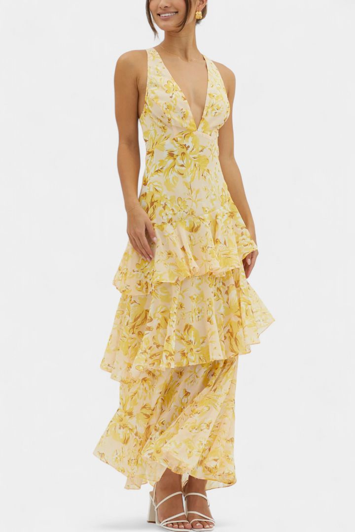 Zaryssah | Elegant Structured Midi Dress