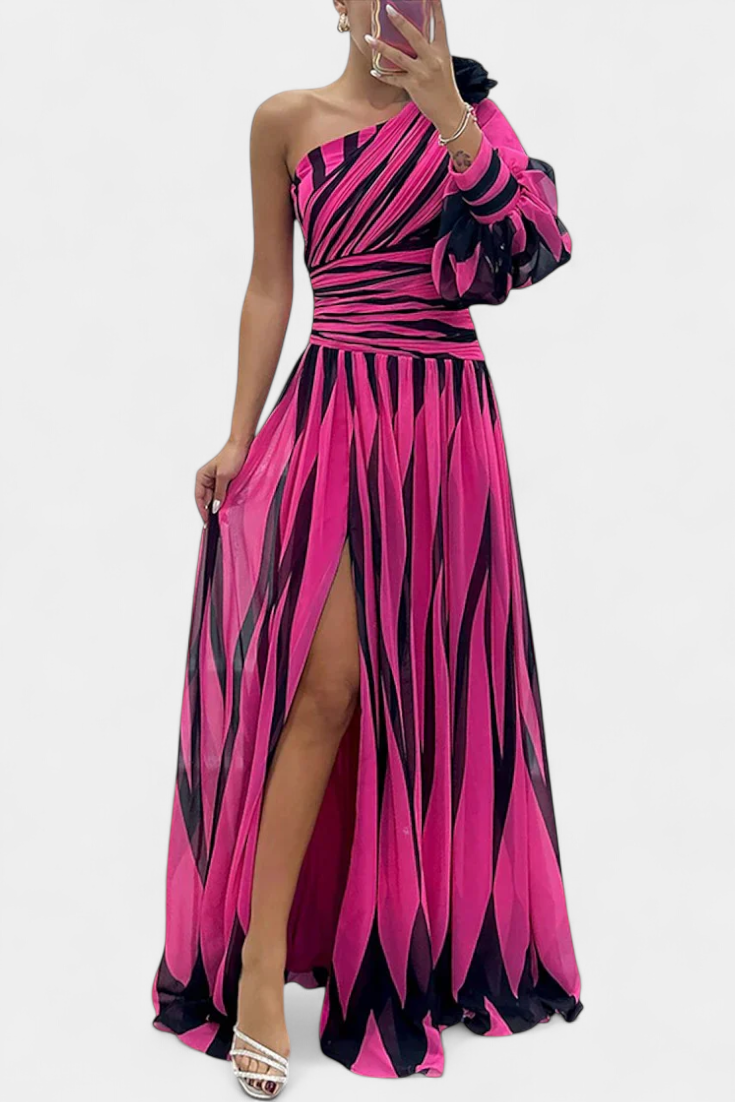 Aubryzah | Sophisticated Flowing Maxi Dress