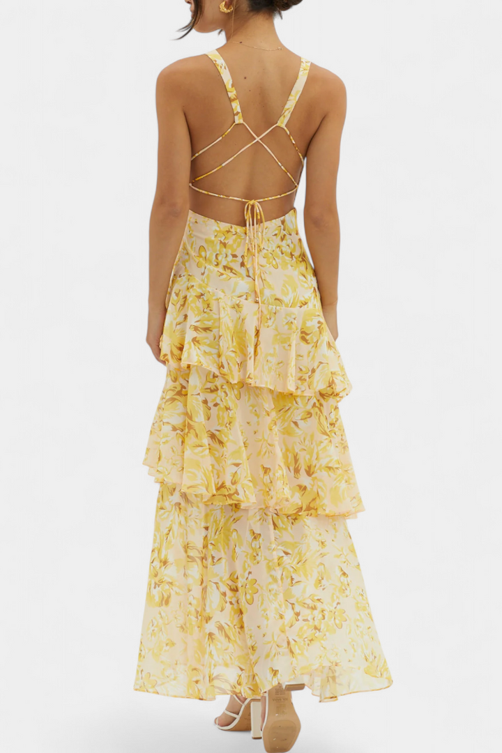 Zaryssah | Elegant Structured Midi Dress