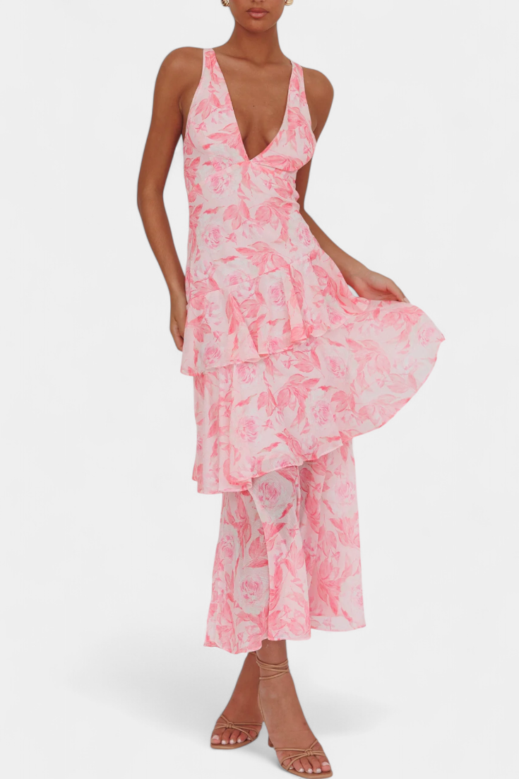 Zaryssah | Elegant Structured Midi Dress