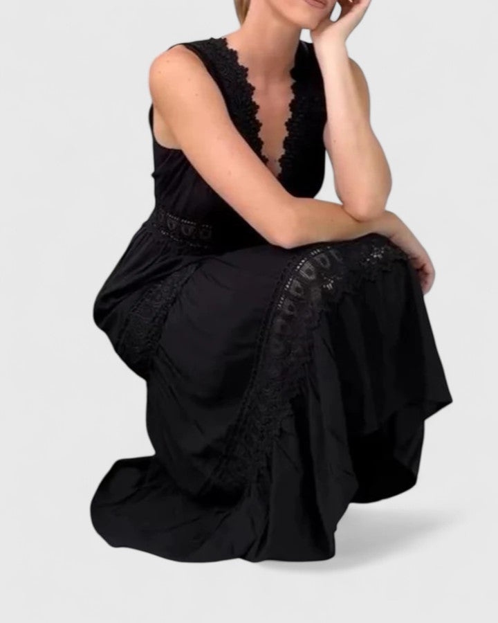 Alena | Elegant Slim Fit Midi Dress