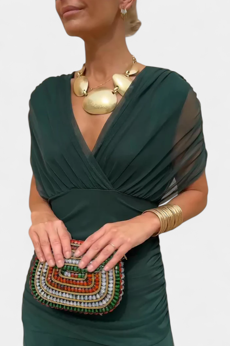 Eryzziah | Elegant Off-Shoulder Evening Dress