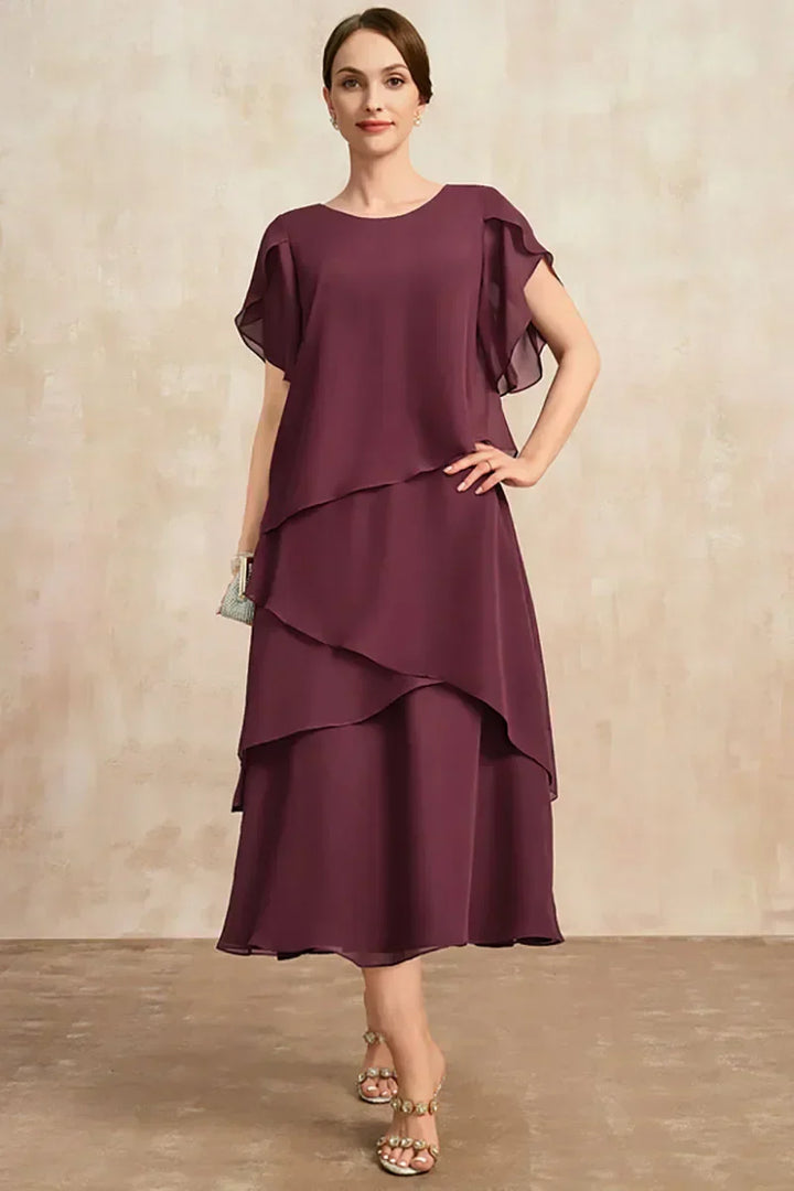Jean | Chiffon Wedding Guest Dress