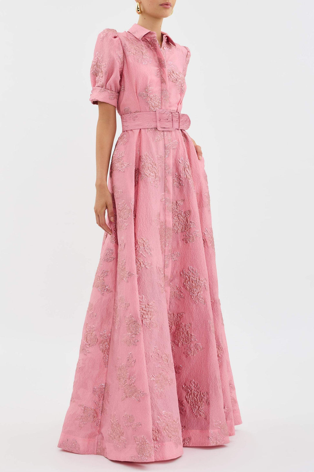 Anna | Puff Sleeve Wedding Guest Dress